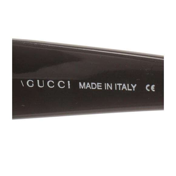 Gucci Rectangular Sunglasses Black - Picture 4 of 7